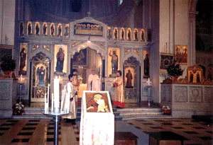 Богослужение в церкви Руссикума. Фото www.grkatpo.sk