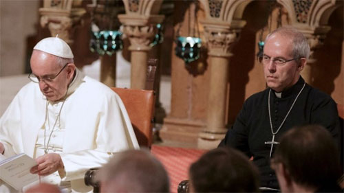 Папа Римский и архиепископ Кентерберийский признали наличие разногласий