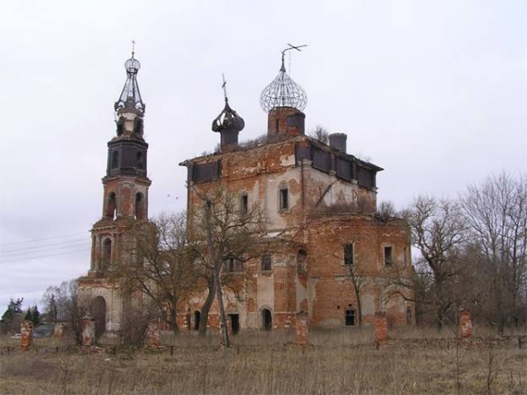 Троицкая церковь в селе Кой Сонковского района Тверской области. Фото: А. Коршунов, Temples.Ru