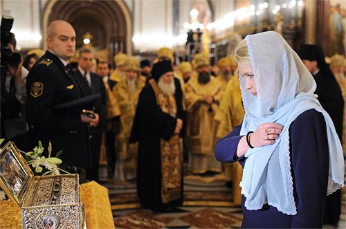 Фото пресс-службы Патриарха Московского и всея Руси