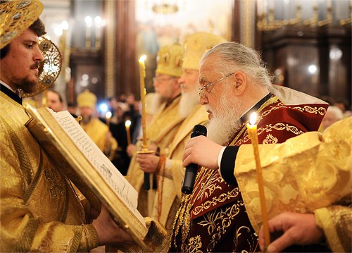 Фото пресс-службы Патриарха Московского и всея Руси