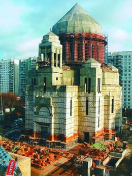 В 2010 году будет завершено строительство храма Армянской Апостольской Церкви в Москве. Благовест-Инфо