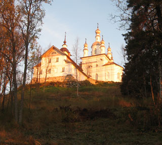 Церковь Распятия Господня на о. Анзер. Фото "Благовест-инфо"