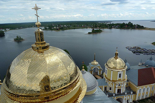 #культура@rus_con #архитектура@rus_con Нило-Столобенская пустынь, озеро Селигер,