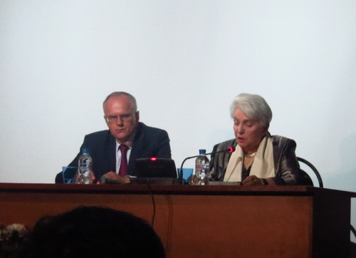 В. Москвин и Н.Солженицына