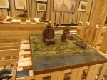 Экспонат выставки. Погост Кижи, Карелия. Макет 1967 г.