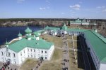 Вид монастыря с колокольни 